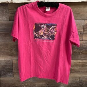 Kentucky Derby Festival Tshirt Ladies Size L Pink